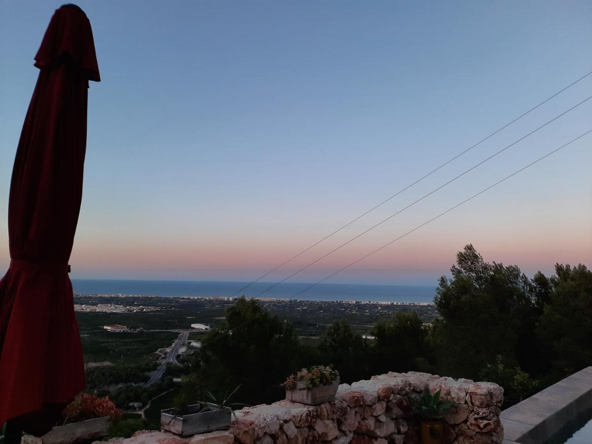 Gaudir La Mar - Casa En Tossal Gros La Font D'En Carros Villa Castillo del Reboller Eksteriør bilde